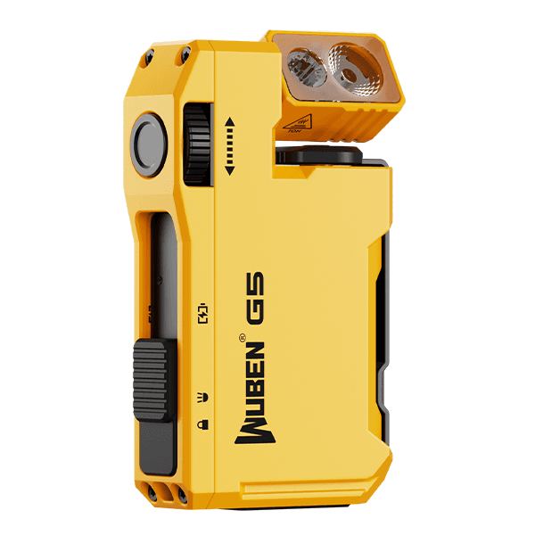 Светодиодный фонарь Wuben G5 Yellow NEW — фото 2