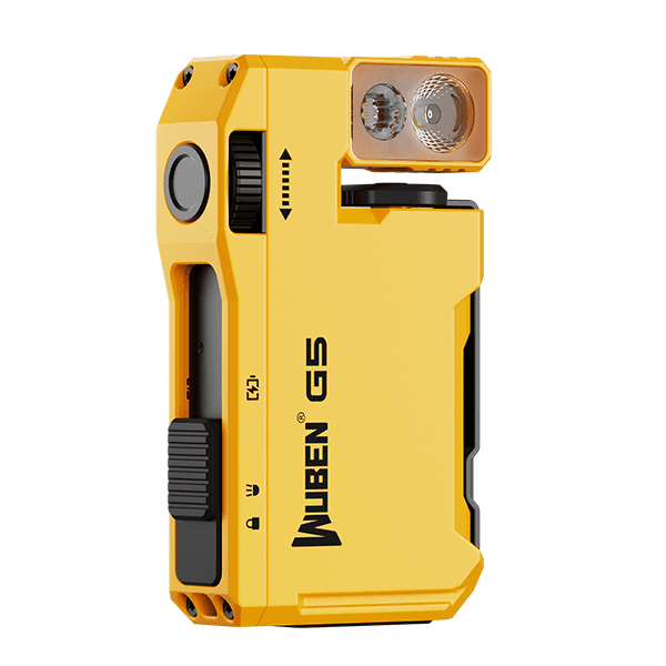 Светодиодный фонарь Wuben G5 Yellow NEW — фото 3