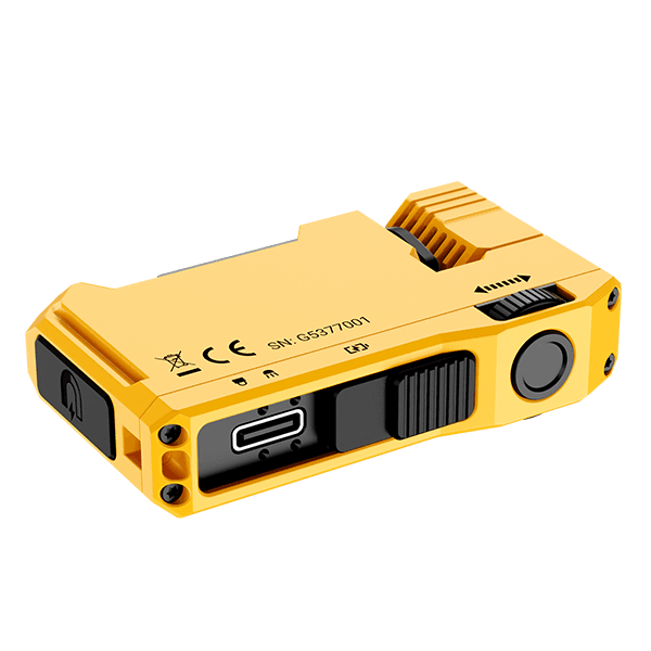 Светодиодный фонарь Wuben G5 Yellow NEW — фото 4