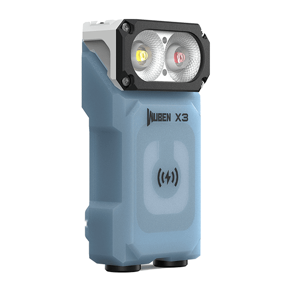 Светодиодный фонарь Wuben X3 Blue Pro — фото 3