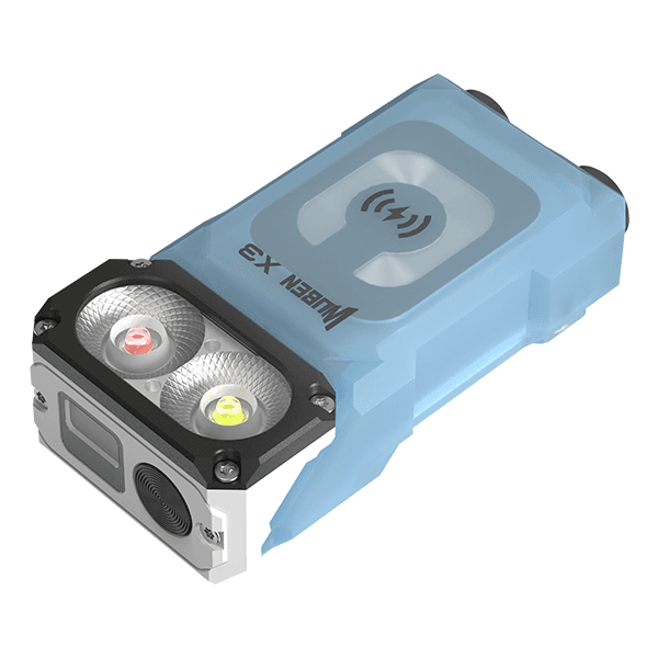 Светодиодный фонарь Wuben X3 Blue Pro — фото 4