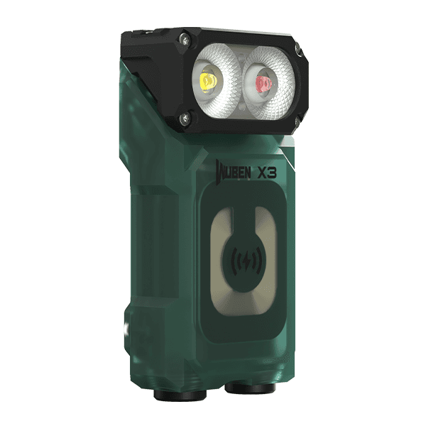 Светодиодный фонарь Wuben X3 Green Pro — фото 2