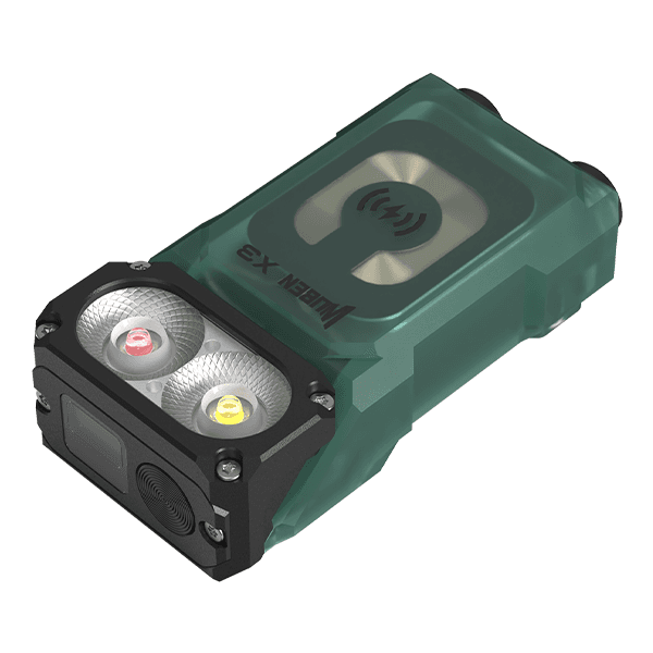 Светодиодный фонарь Wuben X3 Green Pro — фото 3