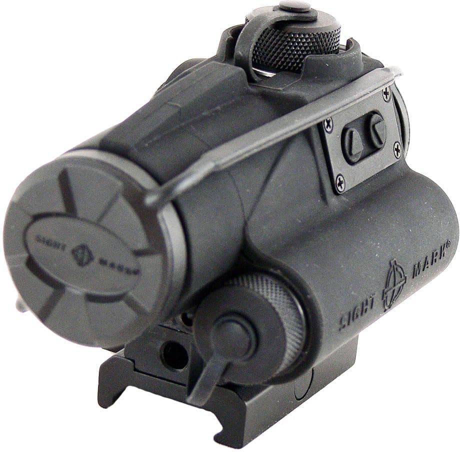 Прицел коллиматорный Sightmark Wolverine CSR, закрытый на Weaver/Picatinny, SM26021, 4MOA, черный