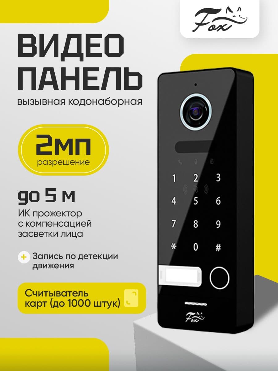 Видео панель Fox FX-ICP236B IP