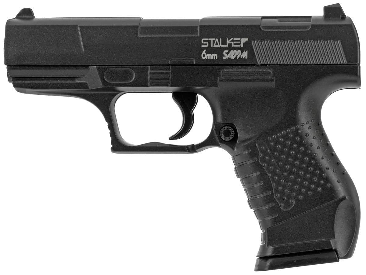 Пистолет пневматический Stalker SA99M Spring (Walther P99), мини, к.6мм