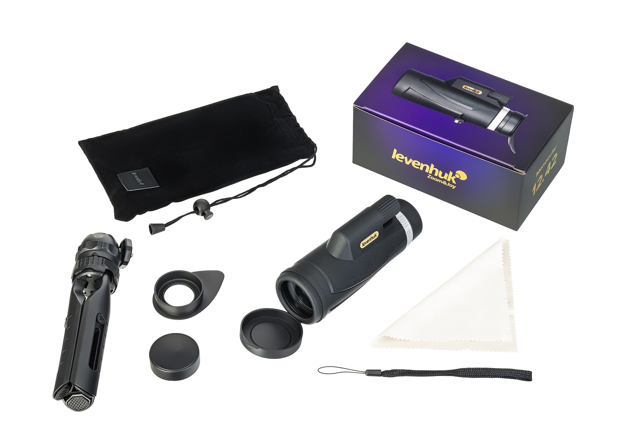 Монокуляр Levenhuk New Wise PRO ED 10x50 — фото 15