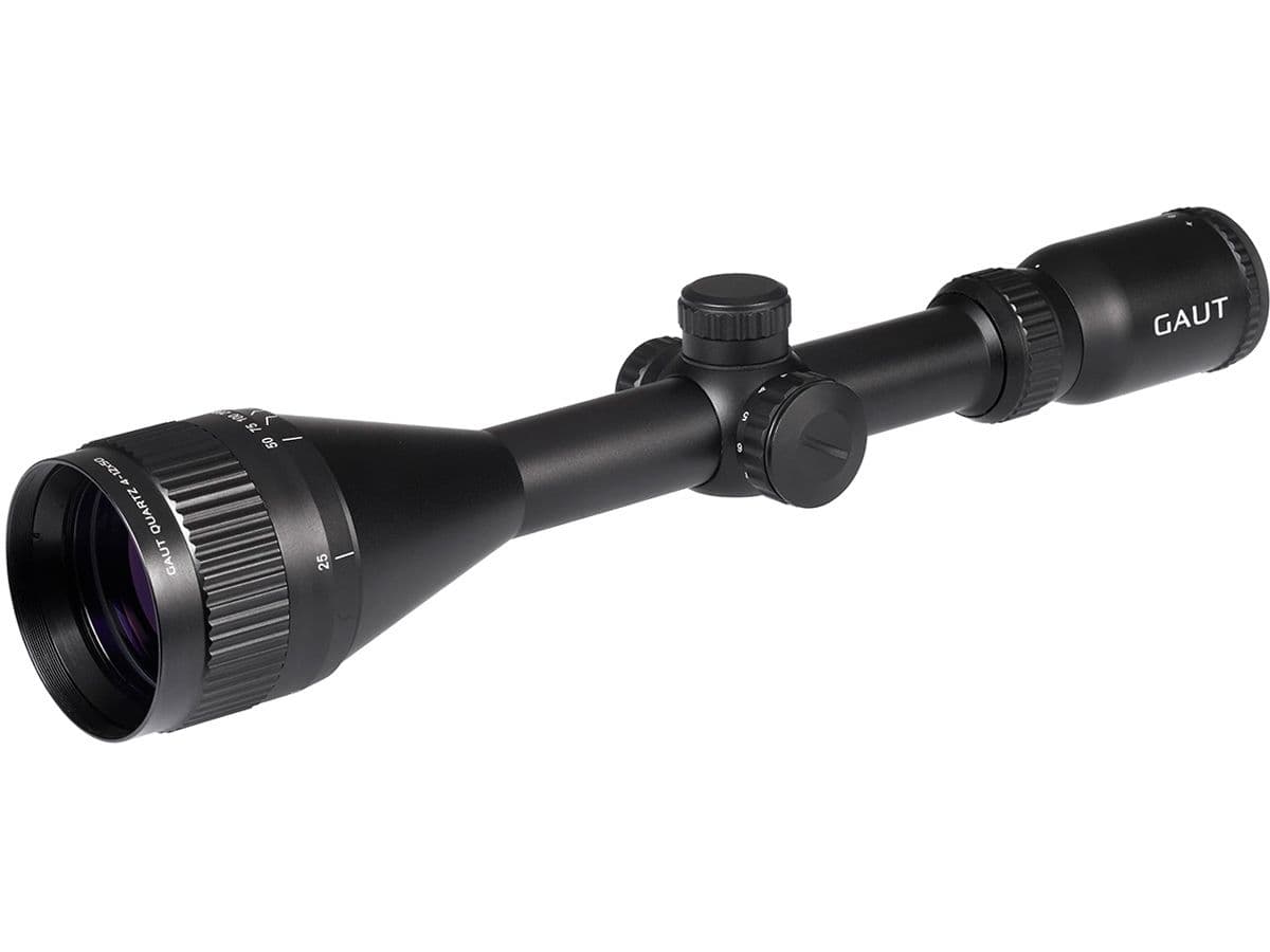 Прицел Gaut Quartz 4-12x50AO, сетка 2 (Mil-Dot), подсветка