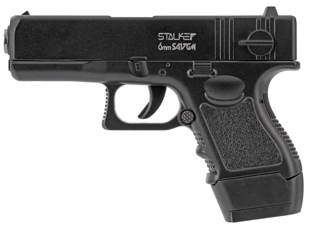Пистолет пневматический Stalker SA17GM Spring (Glock 17), мини, к.6мм