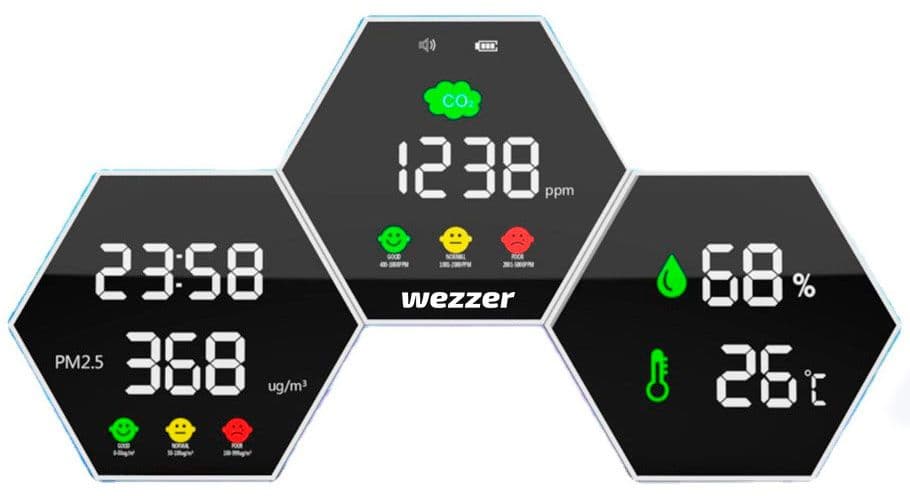 Монитор качества воздуха Levenhuk Wezzer Air PRO DM50