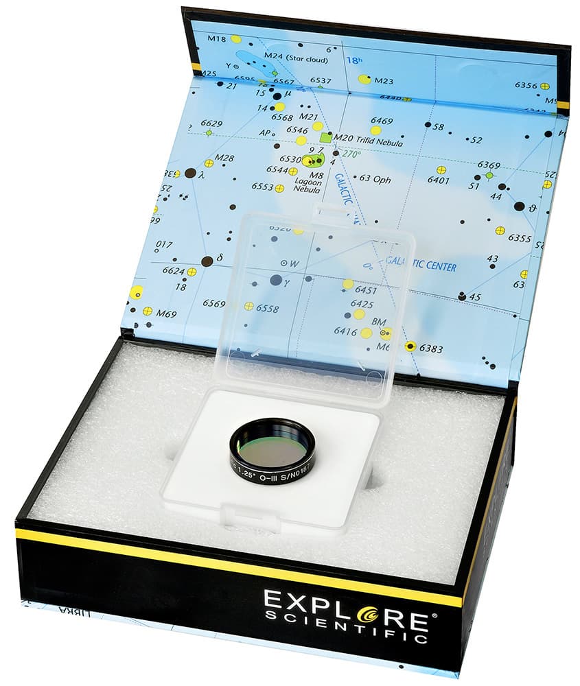 Светофильтр Explore Scientific O-III, 1,25