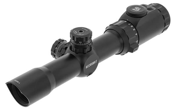 Прицел LEAPERS Accushot T8 Tactical 1-8X28, сетка BG4, кронштейн