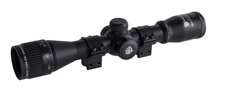 Прицел Nikko Stirling MOUNTMASTER 4x32 AO, сетка Half MD