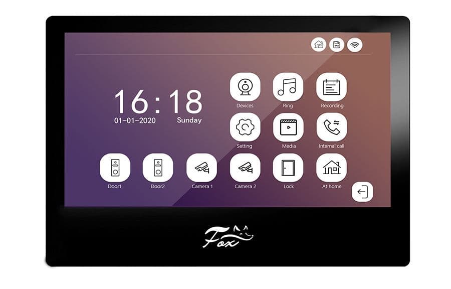 Видеодомофон Fox FX-HVD100F (МАЛАХИТ 10B) AHD 2.0