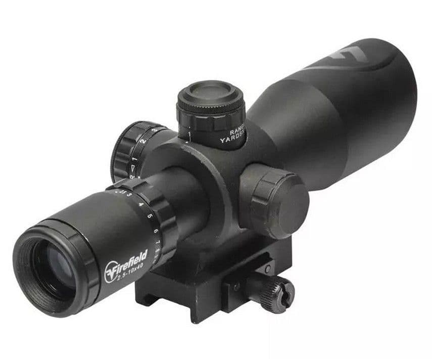 Прицел Firefield Barrage 2.5-10x40, сетка Mil-Dot, на Weaver