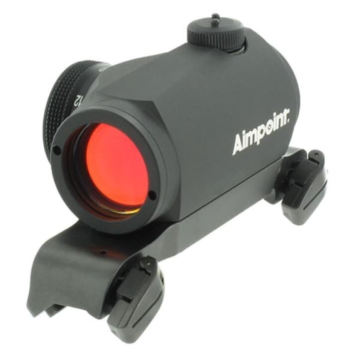 Коллиматорный прицел Aimpoint Micro H-1, точка 2 МОА, 12 ст.яркости, кронштейн на Blaser, 84 гр