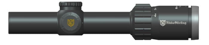 Прицел Nikko Stirling серии BOAR EATER 1-4x24, 4Dot extreme гравированная