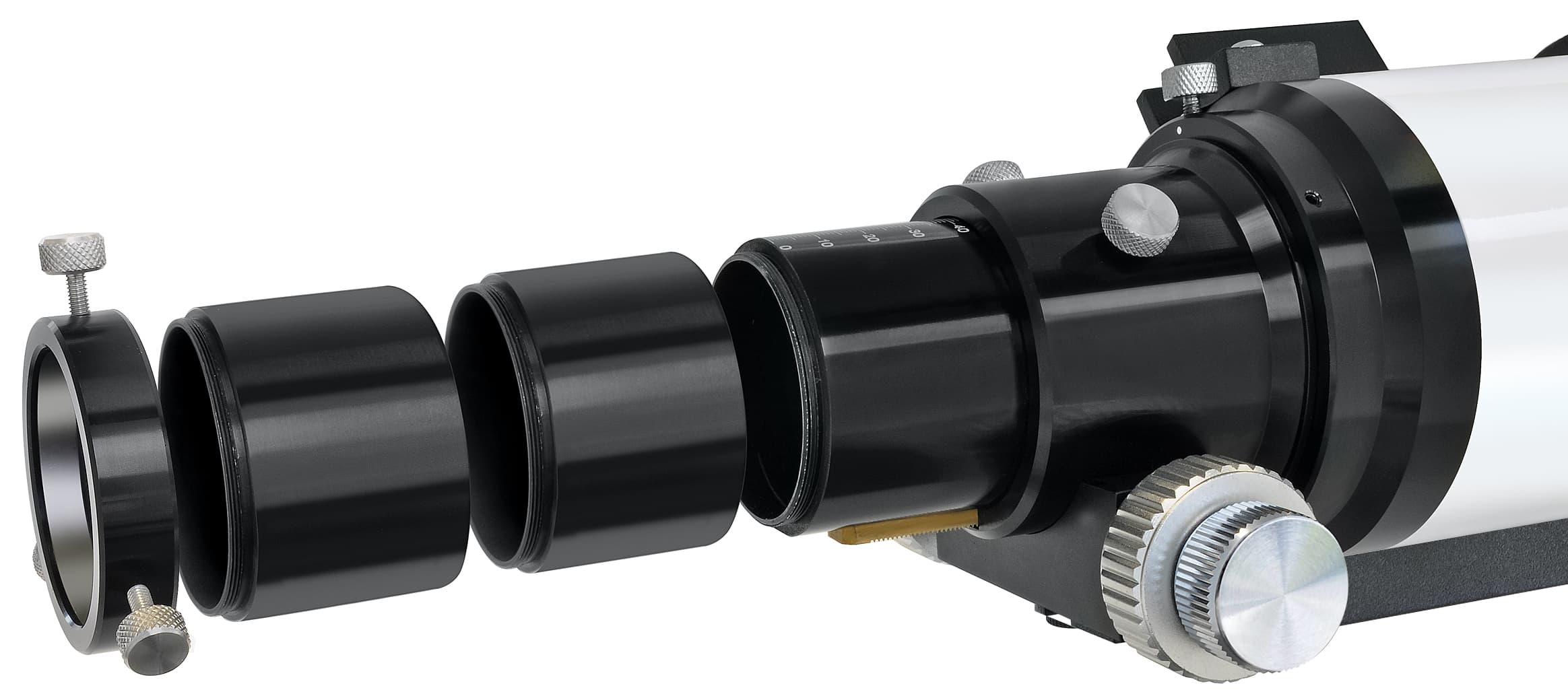 Апохромат с реечным фокусером Explore Scientific ED APO 80mm f/6 FCD-1 Alu 2 R&P — фото 2