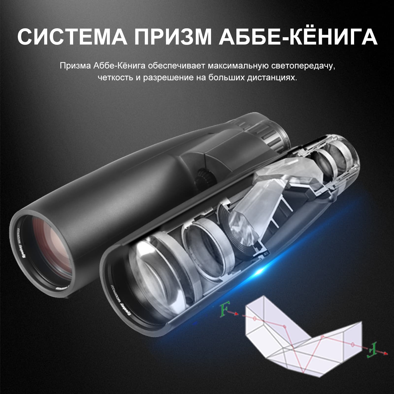 Бинокль Eyeskey SkyPower Flat-Field ED-15x56 — фото 11